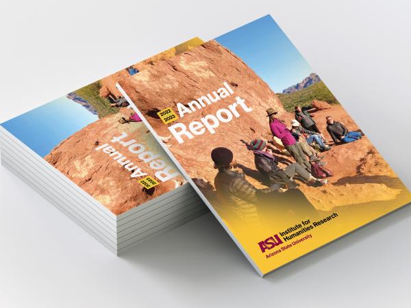 Cover of the annual report for IHR